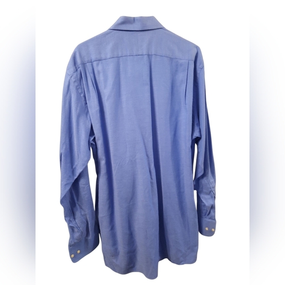 Austin Reed 16 1/2 Blue Men's Shirt - Picture 8 of 10